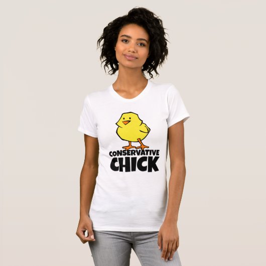 Conservative Chicks Dames T-shirts (Voorkant volledig)