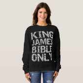 Conservative Christelijk Translation King James Bi Trui (Voorkant volledig)