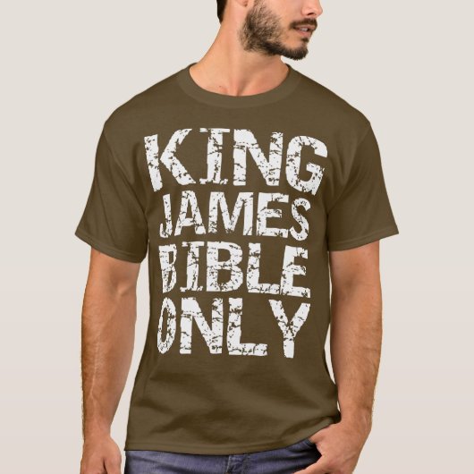 Conservative Christelijk Translation King James T-shirt (Voorkant)