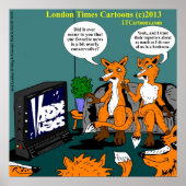 Conservative News Funny Poster (Voorkant)