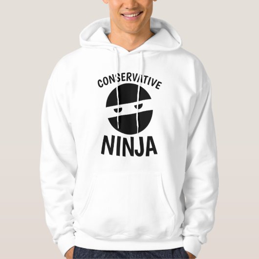 CONSERVATIVE NINJA T-shirts & Hoodies (Voorkant)
