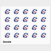 Conservative Party of Canada Political Merchandise Ronde Sticker (Vel)