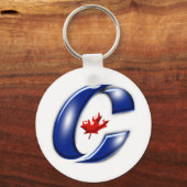 Conservative Party of Canada Political Merchandise Sleutelhanger (Voorkant)