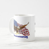 Conservative Talk Coffee Mok (Voorkant links)