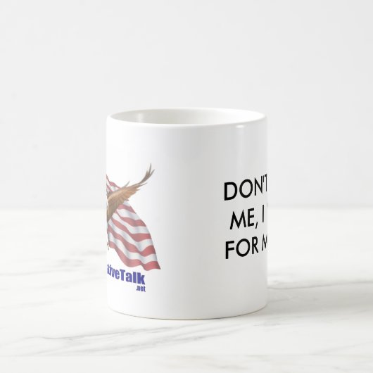 Conservative Talk Coffee Mok (Center)