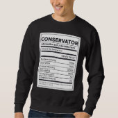 Conservator Voeding Informatie Trui (Voorkant)