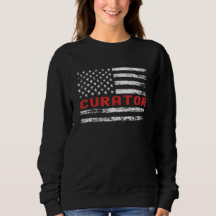 Conservator VS Vlag Beroep Retro Banentitel Trui