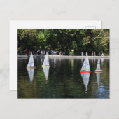 Conservatorium Water Central Park Boat Pond New Yo Briefkaart (Voorkant / Achterkant)