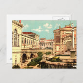 Conservatory and library, Marseille, Frankrijk Briefkaart (Voorkant / Achterkant)