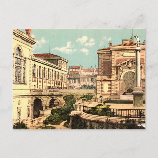 Conservatory and library, Marseille, Frankrijk Briefkaart (Voorkant)