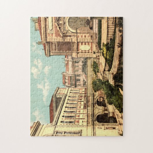 Conservatory and Library Marseille Frankrijk Legpuzzel (Verticaal)