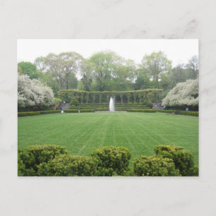 Conservatory Garden Central Park New York City NYC Briefkaart