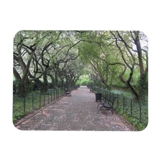 Conservatory Garden Central Park NYC Photography Magneet (Horizontaal)