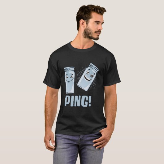 conservenbliksem kanning van pot die voedsel conse t-shirt (Voorkant volledig)