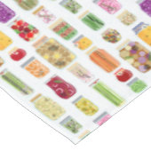 conservenpotten voor levensmiddelen tafelkleed (Gekanteld)