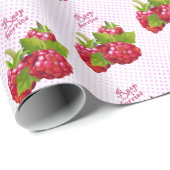 Conserveren van frambozenfruit cadeaupapier (Rol Hoek)