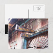 conserveringshal briefkaart (Voorkant / Achterkant)