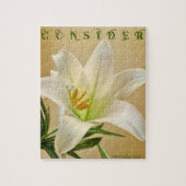 CONSIDER Matthew 6:28 I Jigzaag Puzzle Legpuzzel (Verticaal)