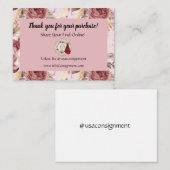 Consignment Design Business Enclosure Kaarten (Voorkant / Achterkant)