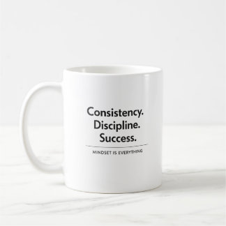 Consistency Discipline Success Gift Koffiemok