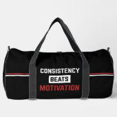 Consistentheid is Sterker dan Motivatie Trainings  Plunjezak (Voorkant)