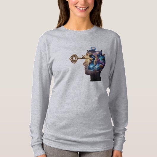 Consistentie maakt de geest vrij t-shirt (Voorkant)