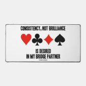 Consistentie, niet helderheid die in Brug wordt ge Bureaumat (Voorkant)