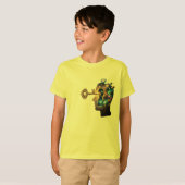 Consistentie ontgrendelt de geest t-shirt (Voorkant volledig)