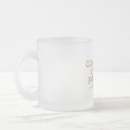 Consistentie verandert alles – Motivatie voor opni Matglas Koffiemok