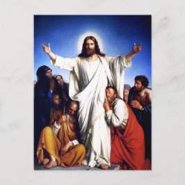 "Consolator" schilderen. Fine Art Easter-Briefkaar Feestdagenkaart