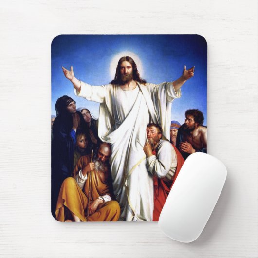 "Consolator" van Carl Bloch. Fine Art Easter Gift Muismat (Met muis)