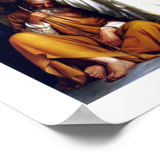 "Consolator" van Carl Bloch. Fine Art Print (Hoek)