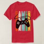 Console Controller Retro Gaming T-shirt (Design voorkant)
