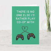 Console Gamer Love Jubileum-kaart Kaart (Voorkant)