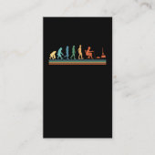 Console Gamer Teenager Retro Gaming Evolution Visitekaartje (Voorkant)