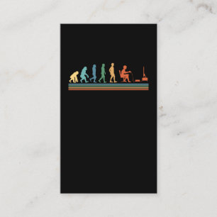 Console Gamer Teenager Retro Gaming Evolution Visitekaartje