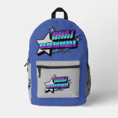 CONSOLE GAMER Y2K-STIJL BEDRUKTE RUGZAK (Voorkant)