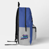 CONSOLE GAMER Y2K-STIJL BEDRUKTE RUGZAK (Links)