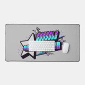 CONSOLE GAMER Y2K-STIJL BUREAUMAT (Keyboard & Muis)