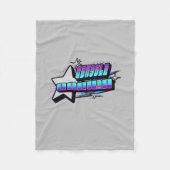 CONSOLE GAMER Y2K-STIJL FLEECE DEKEN (Voorkant)