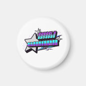 CONSOLE GAMER Y2K-STIJL MAGNEET (Voorkant)