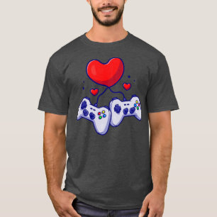 Console met hart Cartoon T-shirt