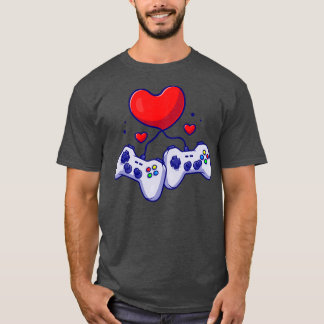 Console met hart Cartoon T-shirt