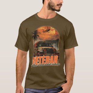 Console Wars Vet Adult Gamer T-shirt
