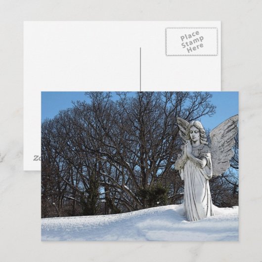 Consoling Angel · Zonneschijn Briefkaart (Voorkant / Achterkant)