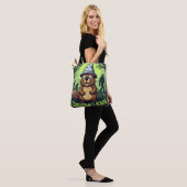 Conspiracy Beaver | Funny Cryptid Hunter Tote Bag (Op model)