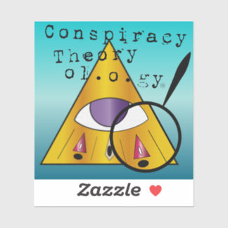 Conspiracy Theoryology Logo Sticker