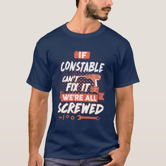 CONSTABIEL shirt, CONSTABEL t.b.v. shirt voor vrou (Voorkant)