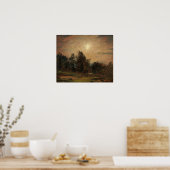 Constable - bomen op Hampstead Heath Poster (Keuken)