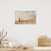 Constable - Brighton Beach kijkend naar het westen Poster (Keuken)